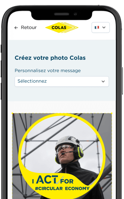 Prévisualisation du générateur de photo